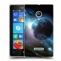 Дизайнерский пластиковый чехол для Microsoft Lumia 435 Планеты