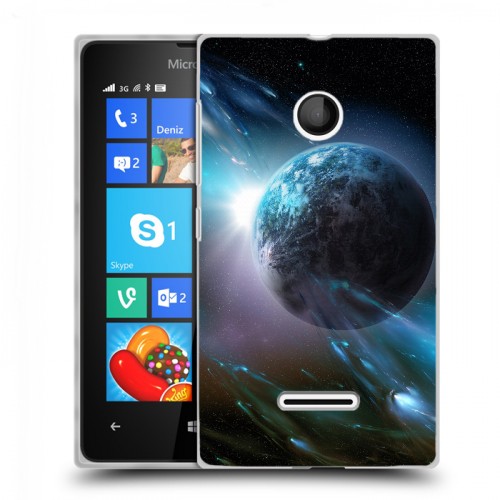 Дизайнерский пластиковый чехол для Microsoft Lumia 435 Планеты