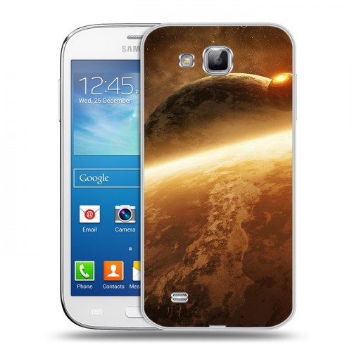Дизайнерский пластиковый чехол для Samsung Galaxy Premier Планеты