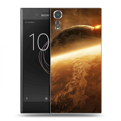 Дизайнерский пластиковый чехол для Sony Xperia XZs Планеты