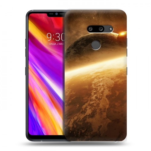 Дизайнерский пластиковый чехол для LG G8 ThinQ Планеты