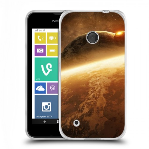 Дизайнерский пластиковый чехол для Nokia Lumia 530 Планеты