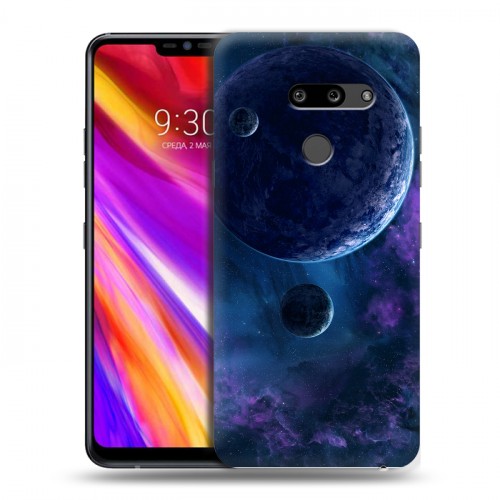 Дизайнерский пластиковый чехол для LG G8 ThinQ Планеты