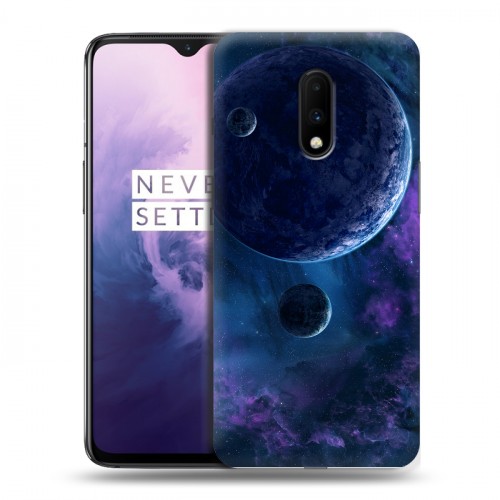 Дизайнерский пластиковый чехол для OnePlus 7 Планеты