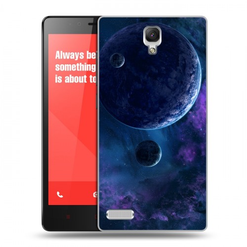 Дизайнерский силиконовый чехол для Xiaomi RedMi Note Планеты