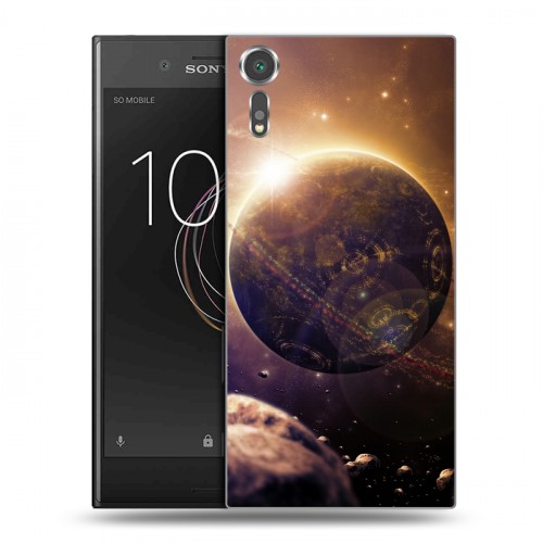 Дизайнерский пластиковый чехол для Sony Xperia XZs Планеты