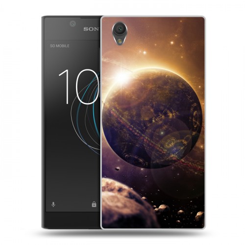 Дизайнерский пластиковый чехол для Sony Xperia L1 Планеты