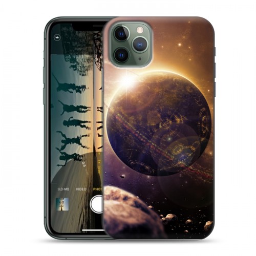 Дизайнерский пластиковый чехол для Iphone 11 Pro Планеты