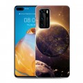 Дизайнерский пластиковый чехол для Huawei P40 Планеты