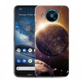 Дизайнерский силиконовый чехол для Nokia 8.3 Планеты