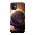 Дизайнерский силиконовый чехол для Iphone 12 Планеты