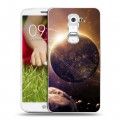 Дизайнерский пластиковый чехол для LG Optimus G2 mini Планеты