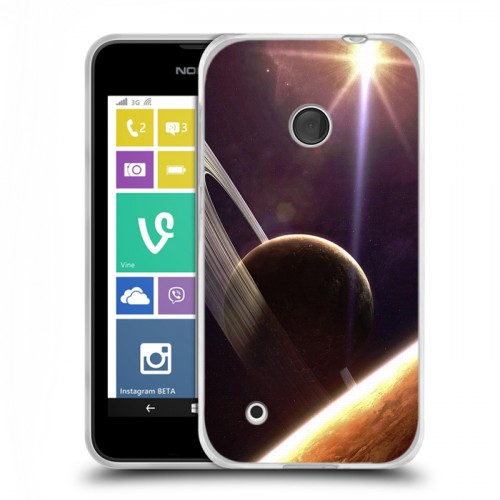 Дизайнерский пластиковый чехол для Nokia Lumia 530 Планеты