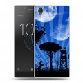 Дизайнерский пластиковый чехол для Sony Xperia L1 Планеты