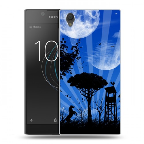 Дизайнерский пластиковый чехол для Sony Xperia L1 Планеты