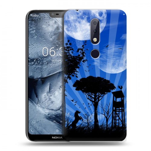 Дизайнерский пластиковый чехол для Nokia 6.1 Plus Планеты