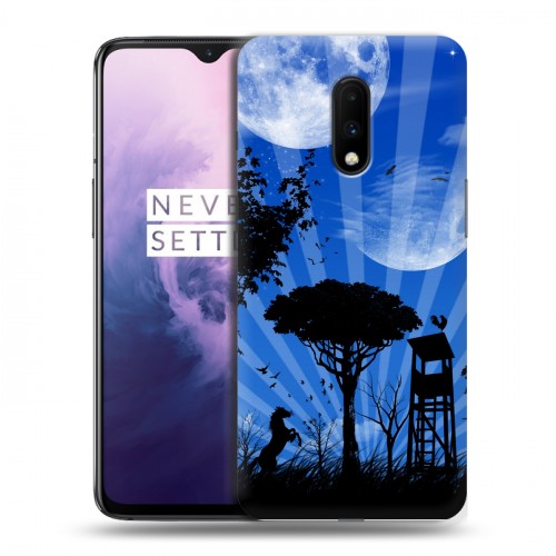 Дизайнерский пластиковый чехол для OnePlus 7 Планеты