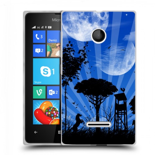 Дизайнерский пластиковый чехол для Microsoft Lumia 435 Планеты