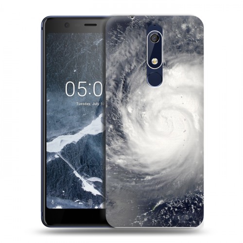 Дизайнерский пластиковый чехол для Nokia 5.1 Орбита