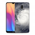 Дизайнерский силиконовый с усиленными углами чехол для Xiaomi RedMi 8A Орбита