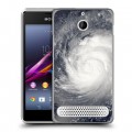 Дизайнерский силиконовый чехол для Sony Xperia E1 Орбита