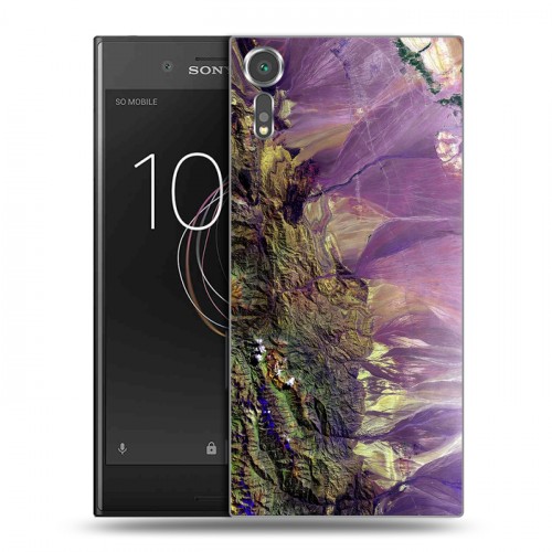 Дизайнерский пластиковый чехол для Sony Xperia XZs Орбита