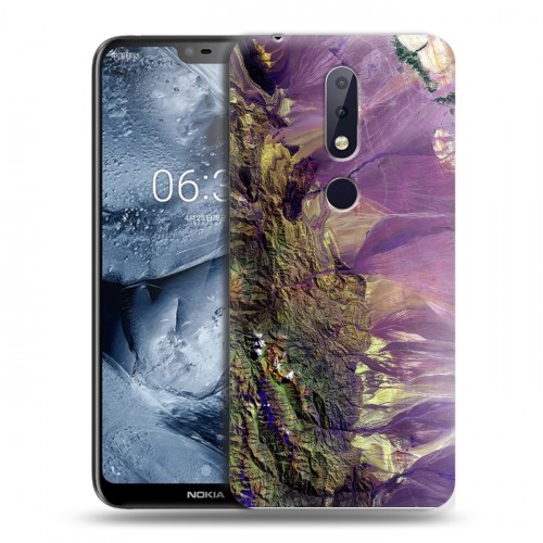 Дизайнерский силиконовый чехол для Nokia 6.1 Plus Орбита