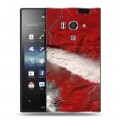 Дизайнерский пластиковый чехол для Sony Xperia acro S Орбита