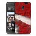 Дизайнерский пластиковый чехол для HTC Desire 700 Орбита