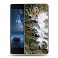 Дизайнерский пластиковый чехол для Nokia 8 Орбита