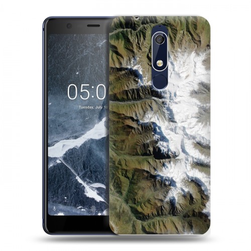 Дизайнерский пластиковый чехол для Nokia 5.1 Орбита