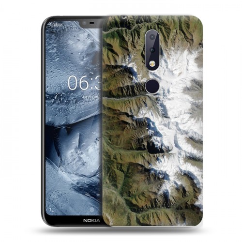 Дизайнерский пластиковый чехол для Nokia 6.1 Plus Орбита