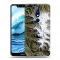 Дизайнерский пластиковый чехол для Nokia 5.1 Plus Орбита