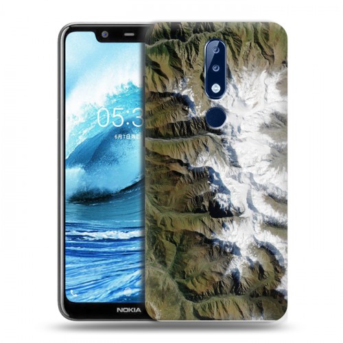 Дизайнерский пластиковый чехол для Nokia 5.1 Plus Орбита