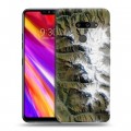 Дизайнерский пластиковый чехол для LG G8 ThinQ Орбита