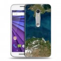 Дизайнерский пластиковый чехол для Lenovo Moto G Орбита