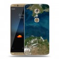 Дизайнерский пластиковый чехол для ZTE Axon 7 Орбита