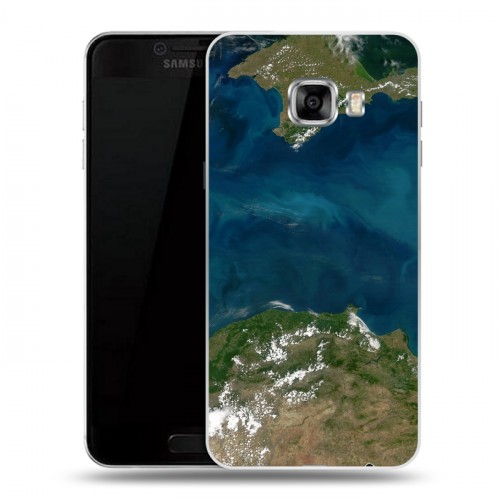 Дизайнерский пластиковый чехол для Samsung Galaxy C5 Орбита