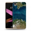 Дизайнерский силиконовый чехол для LG X Style Орбита