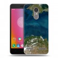 Дизайнерский силиконовый чехол для Lenovo K6 Орбита