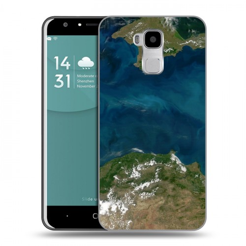 Дизайнерский пластиковый чехол для Doogee Y6 Орбита