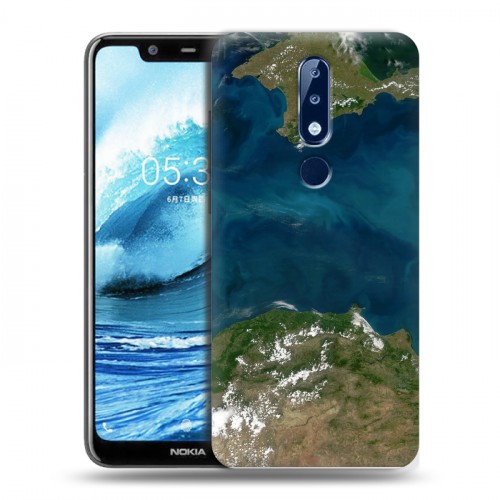 Дизайнерский силиконовый чехол для Nokia 5.1 Plus Орбита