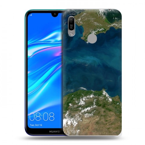 Дизайнерский пластиковый чехол для Huawei Y6 (2019) Орбита