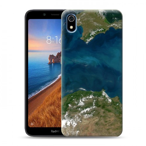 Дизайнерский силиконовый чехол для Xiaomi RedMi 7A Орбита