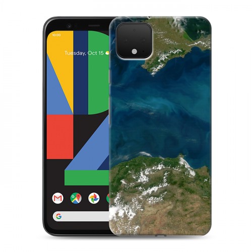 Дизайнерский пластиковый чехол для Google Pixel 4 Орбита