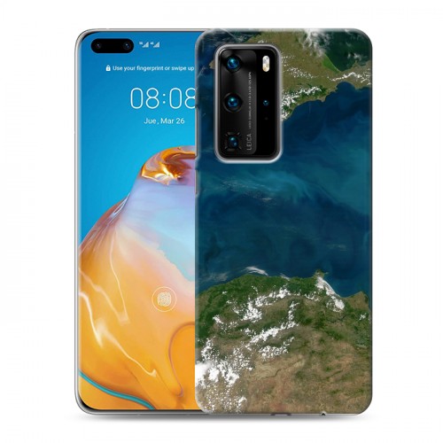 Дизайнерский пластиковый чехол для Huawei P40 Pro Орбита