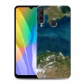 Дизайнерский пластиковый чехол для Huawei Y6p Орбита