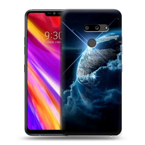 Дизайнерский пластиковый чехол для LG G8 ThinQ Планеты