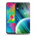 Дизайнерский пластиковый чехол для Samsung Galaxy M20 Планеты