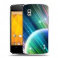 Дизайнерский пластиковый чехол для LG Google Nexus 4 Планеты